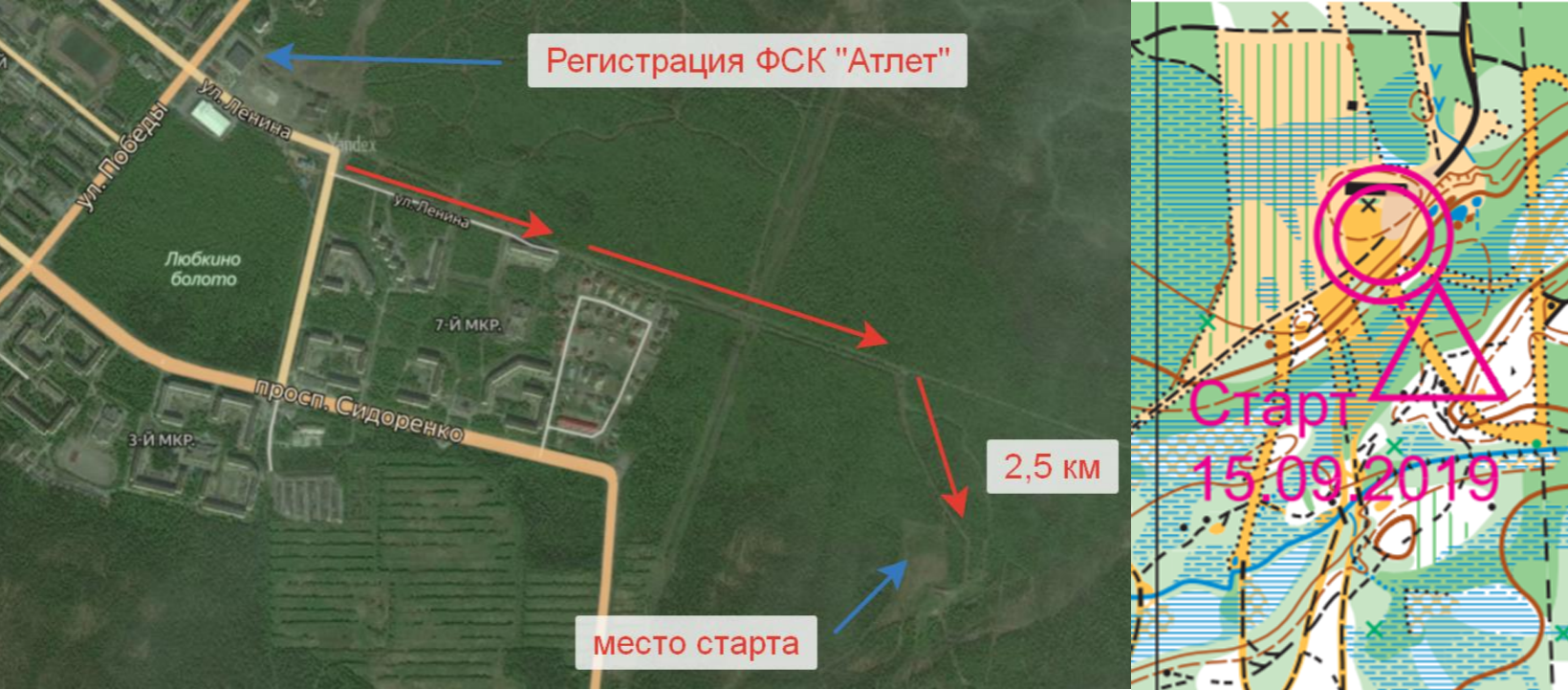 Чемпионат и первенство Апатиты спортивное ориентирование Место старта