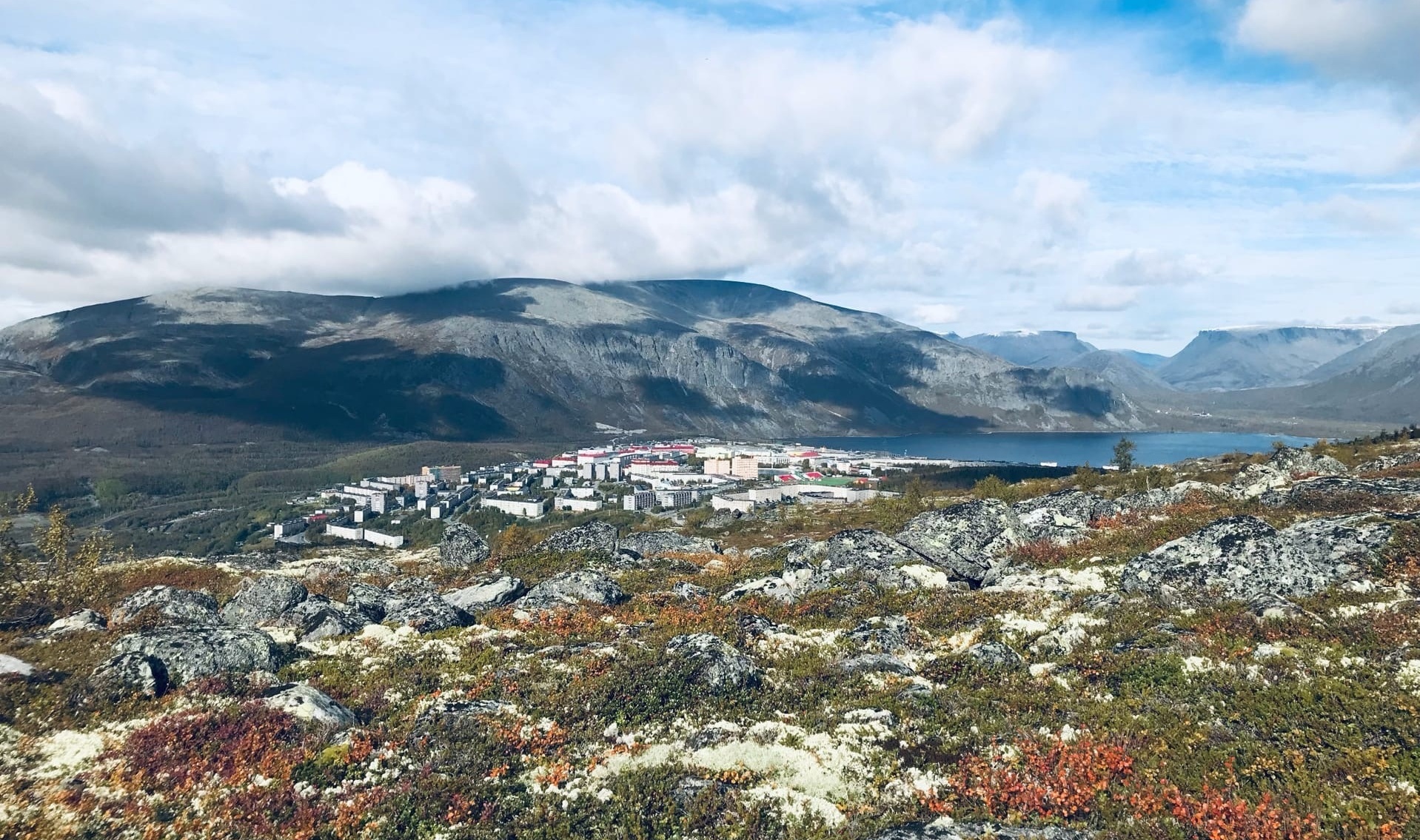 Кировск Мурманской области гора АЙКУАЙВЕНЧОРР